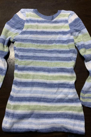 Stripe Pattern Casual Dress