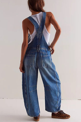 Utility-Inspired Wide-Leg Jumpsuit