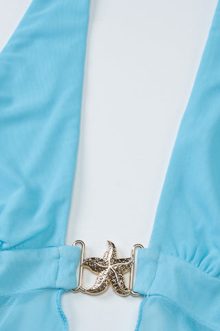 Halter Sheer Layered Camisole