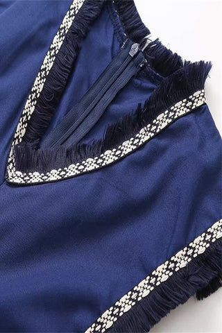 Tiered Sleeveless Midi Dress