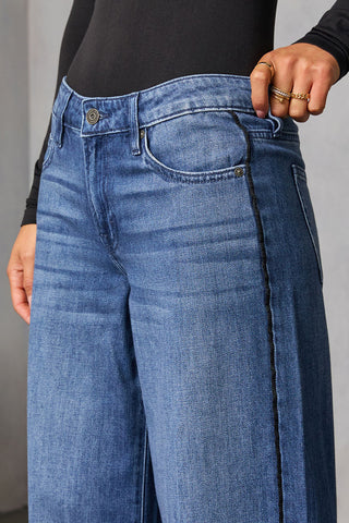 Wide-Leg Straight Jeans for Effortless Style