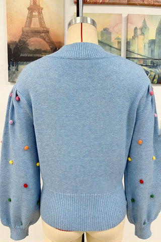 Playful Polka Dot Sweater