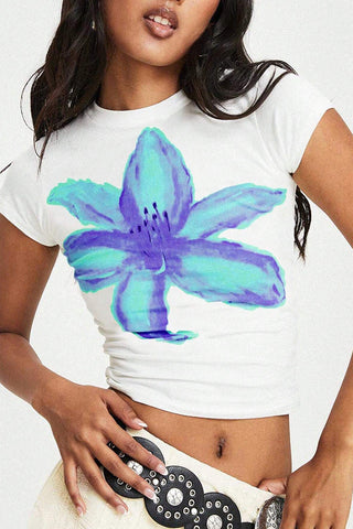 Graphic Floral T-Shirt