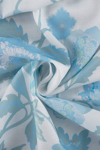 Floral Pattern Short Set with Belt