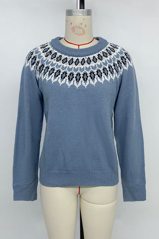 Nordic Patterned Cozy Sweater
