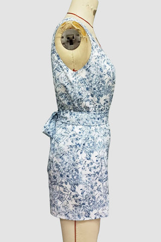 Floral Print Sleeveless Romper