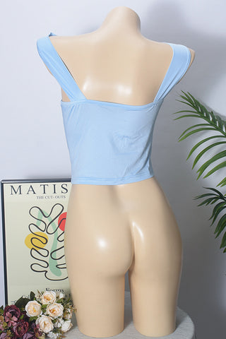 Asymmetric Strap Tank Top