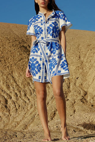 Floral Print Casual Dress