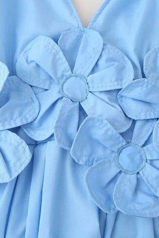 Floral Waist Cinch Casual Dress