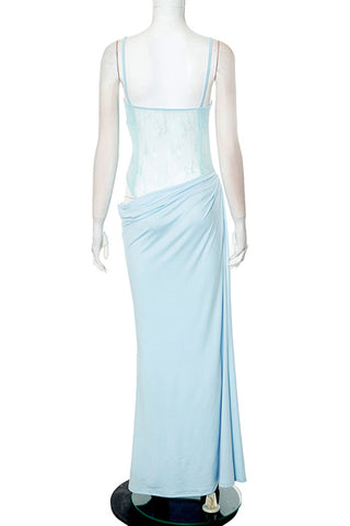 Elegant Sundress with Lace Detail