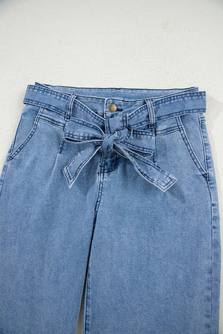 High-Waist Wide-Leg Trousers