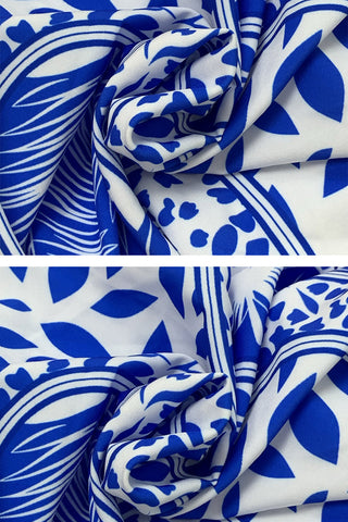 Boho Print Button-Down Mini Dress