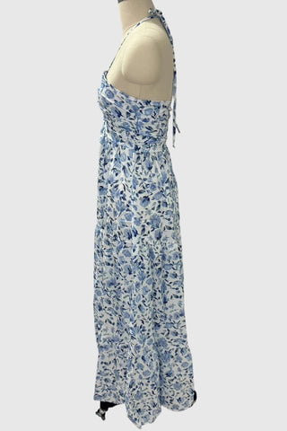 Halter Neck Maxi Dress
