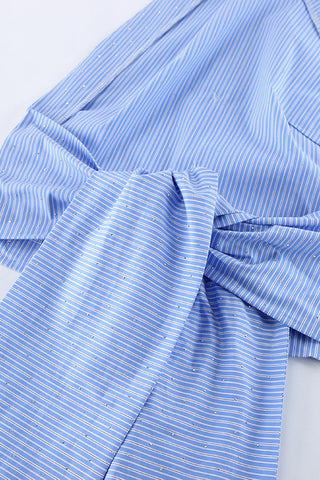 Halter Striped Tank Top