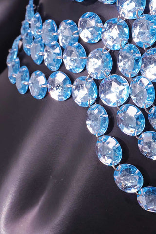 Crystal Embellished Halter Tank