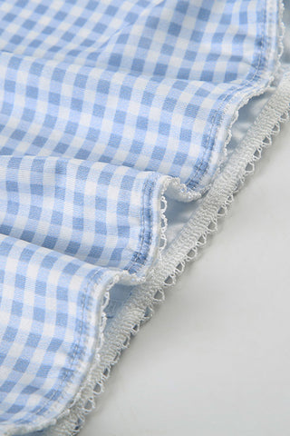 Gingham Check Sleeveless Camisole