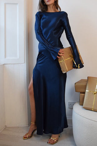 Elegant Long Sleeve Casual Dress