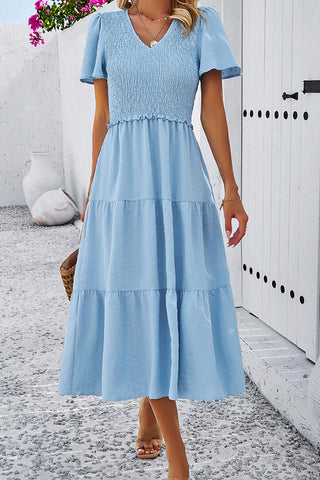 Dot Print Casual Dress