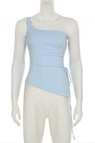 Asymmetric Tank with Side Ties