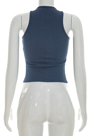 Printed Tank with Statement Design
