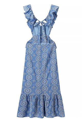 Ruffled Casual Dress