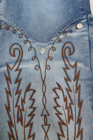 Patterned High-Waist Casual Pants