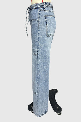 High-Waisted Wide Leg Jeans