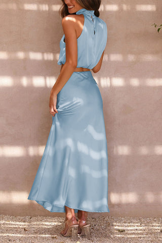 Elegant Sleeveless Casual Set