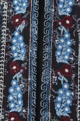 Patterned Cropped Tank Top