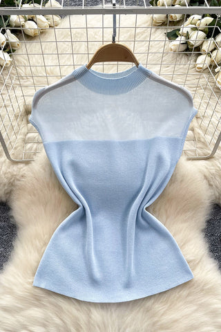 Elegant Sheer Panel Tank