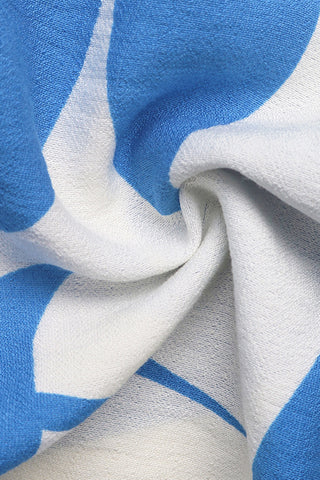 Halter Neck Printed Midi Dress