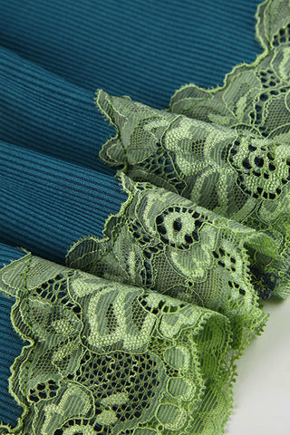 Lace-Trim Button-Front Camisole