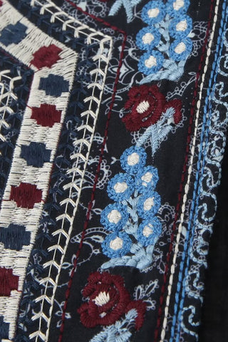 Patterned Cropped Tank Top