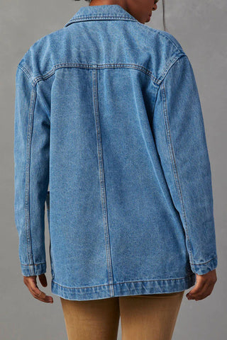 Classic Buttoned Denim Jacket