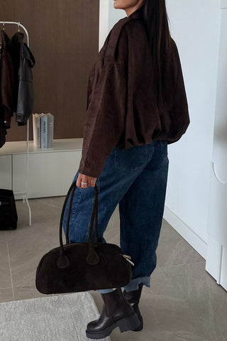 High-Waisted Straight-Leg Jeans