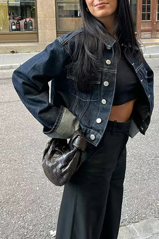 Stylish Button-Front Jacket Set