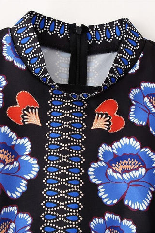 Bohemian Printed Casual Dress
