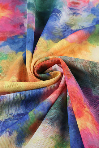 Floral Print Maxi Skirt