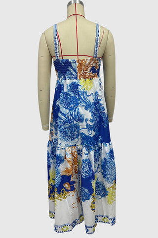 Floral Tiered Casual Dress