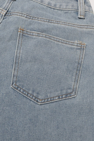 Stylish Floral Straight Jeans