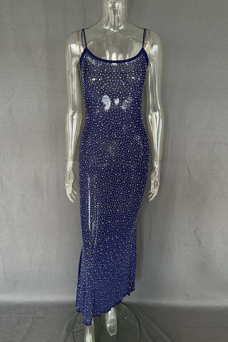 Elegant Spaghetti Strap Evening Dress