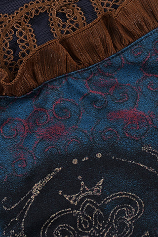 Sheer Mesh Long Sleeve Blouse