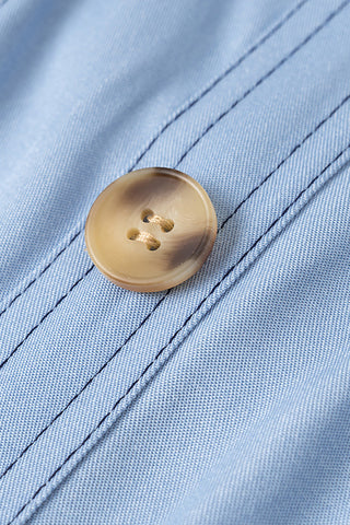 Button-Down Casual Maxi Dress