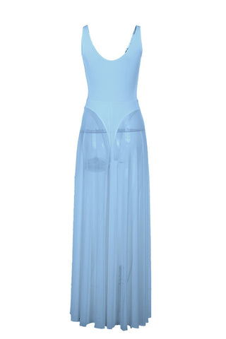 Sheer Maxi Slip Dress
