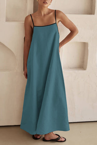 Sleeveless Maxi Casual Dress