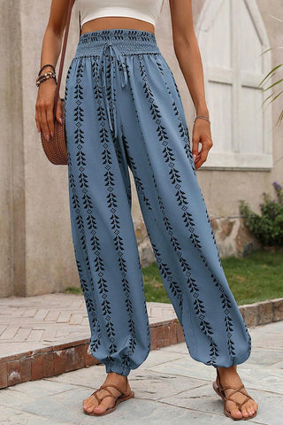 Boho Print Casual Lounge Pants