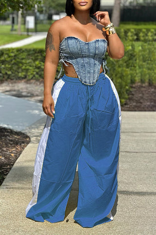 Stylish Wide-Leg Casual Pants