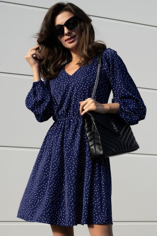 Polka Dot Casual Dress