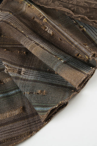 Asymmetrical Layered Mini Skirt