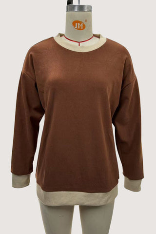 Casual Oversized Lounge Sweatshirt